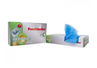 FoodHandler® Textured Blue Hybrid Gloves