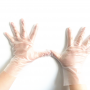 Clear Disposalbe TPE Gloves