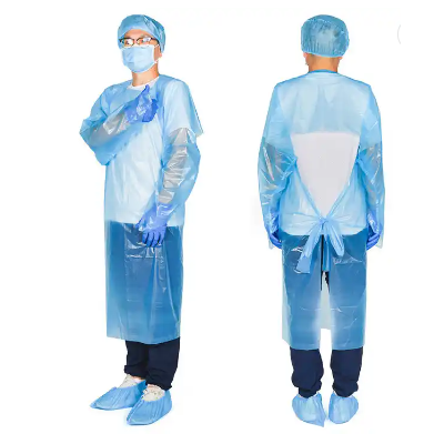 Disposable CPE Gowm